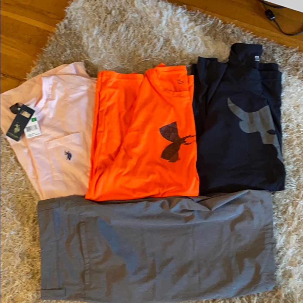 Men’s T-shirts and shorts